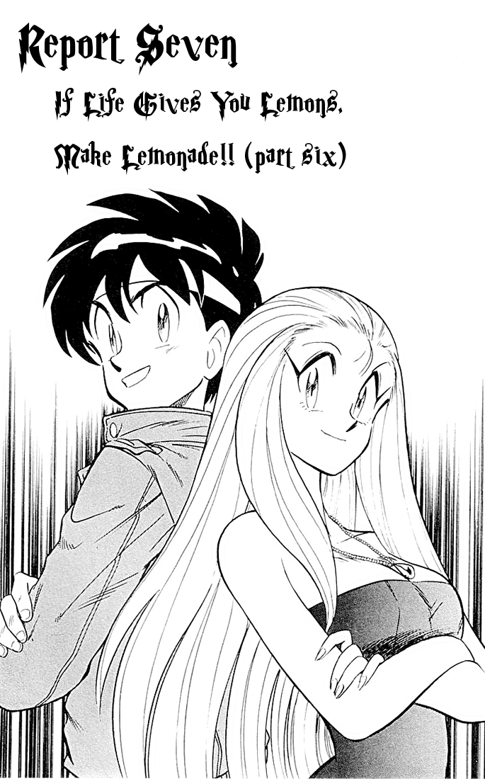Ghost Sweeper Mikami Chapter 5.7 page 1 - Vol.5 Chapter 7: Report 7 - If Life Gives You Lemons, Make Lemonade!! (Part Six)