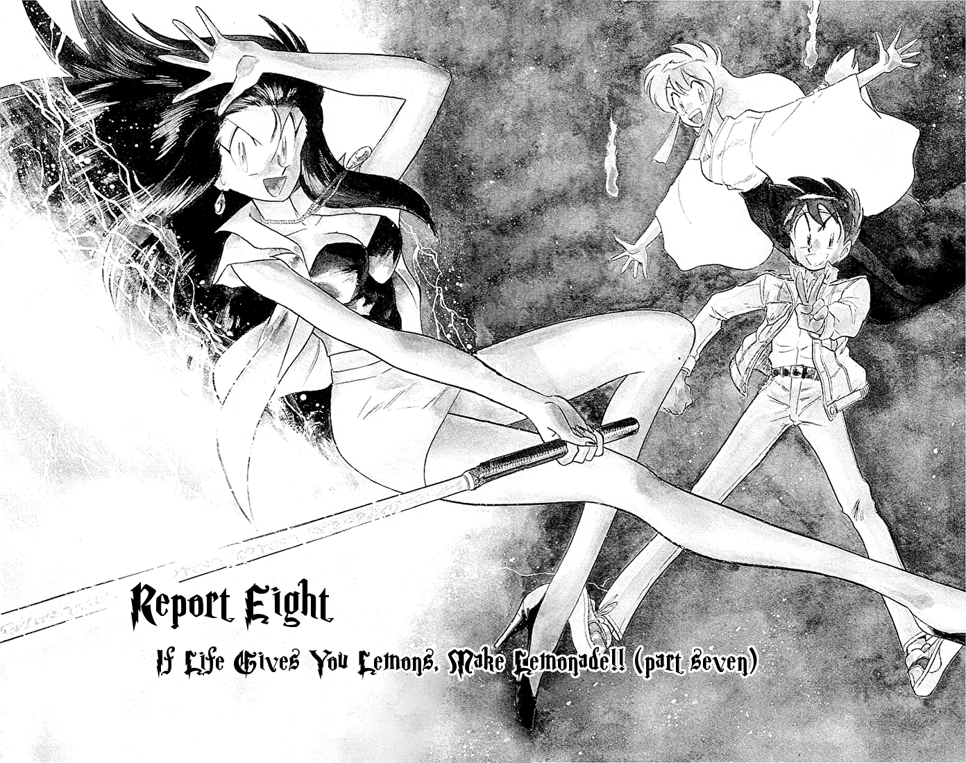 Ghost Sweeper Mikami Chapter 5.8 page 1 - Vol.5 Chapter 8: Report 8 - If Life Gives You Lemons, Make Lemonade!! (Part Seven)