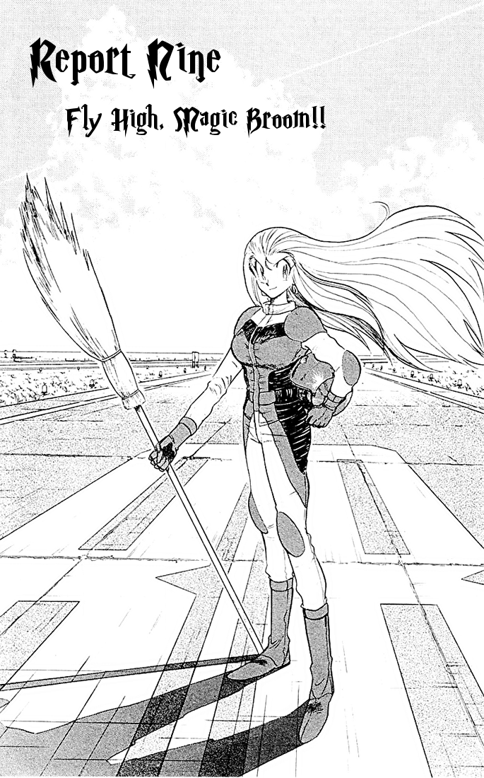 Ghost Sweeper Mikami Chapter 5.9 page 1 - Vol.5 Chapter 9: Report 9 - Fly High, Magic Broom!!