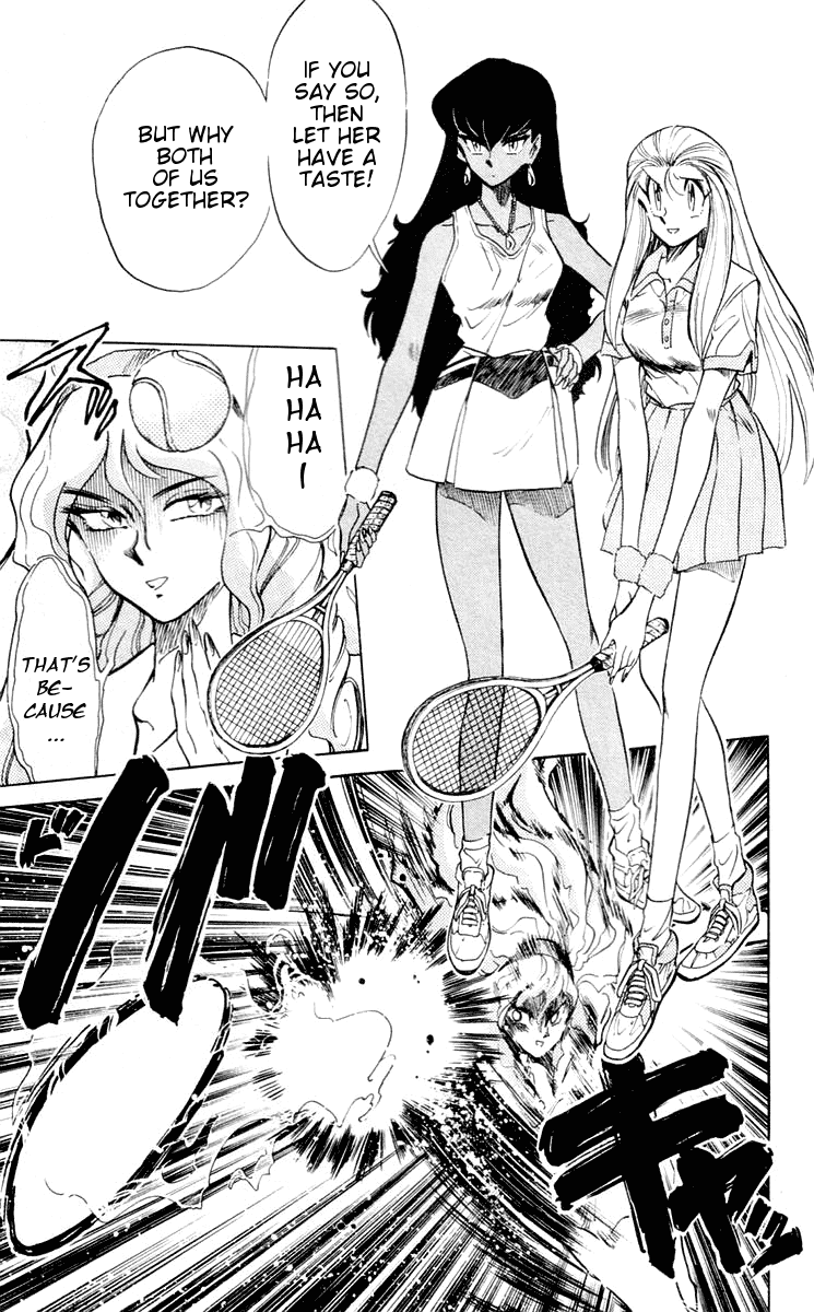 Ghost Sweeper Mikami Chapter 6.3 page 7 - Vol.6 Chapter 3: Report 3 - Spiritual Tennis, Final Stage!!