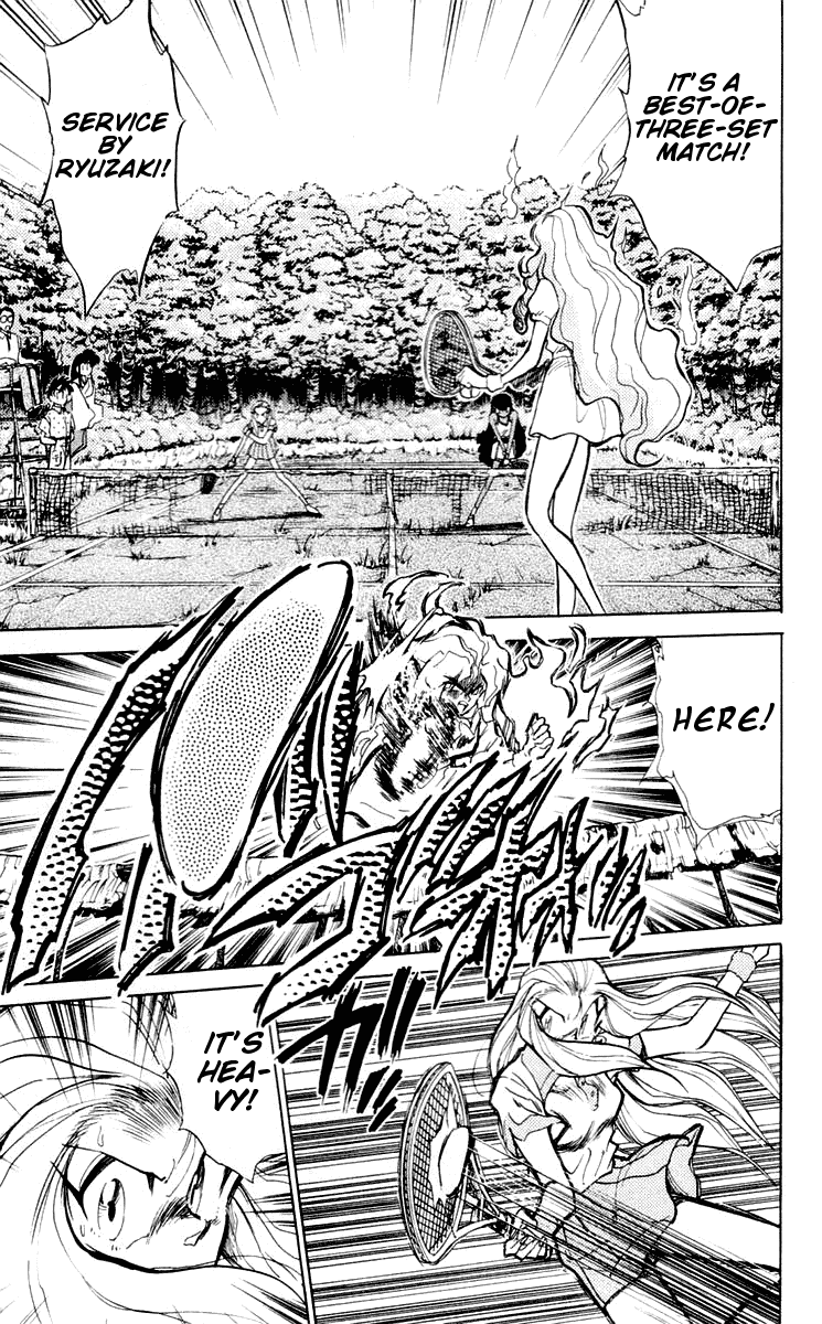 Ghost Sweeper Mikami Chapter 6.3 page 9 - Vol.6 Chapter 3: Report 3 - Spiritual Tennis, Final Stage!!