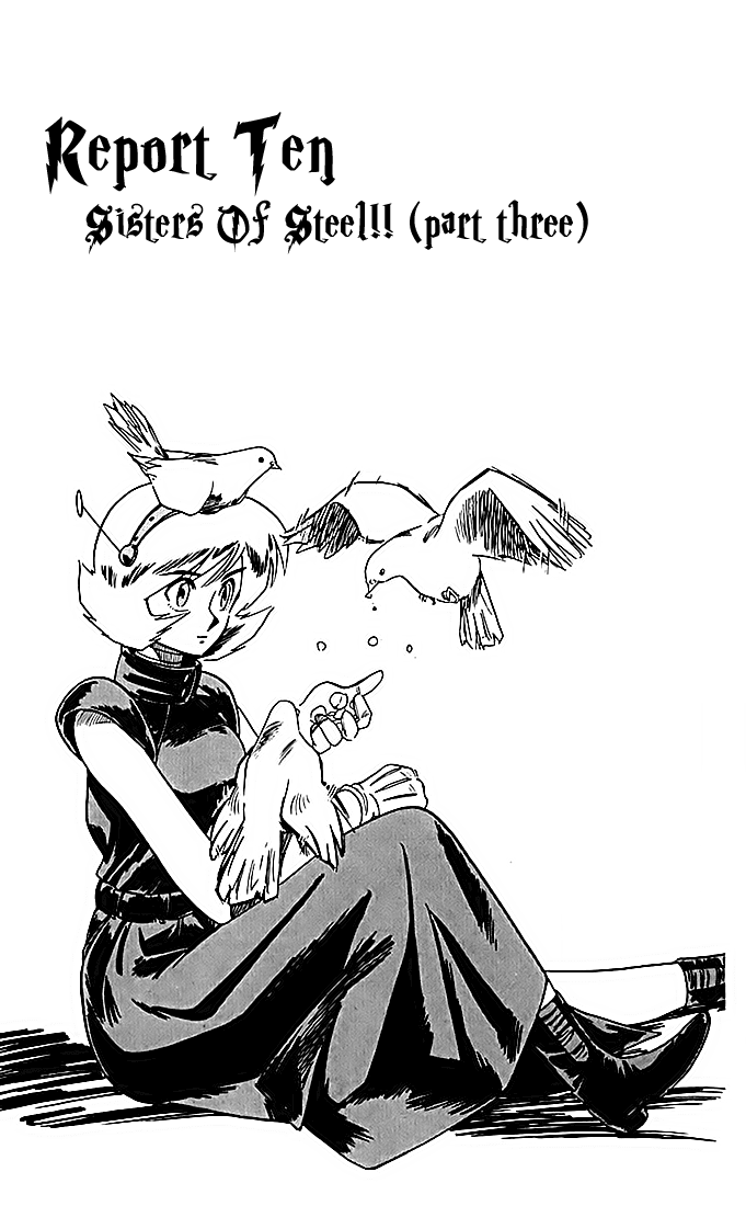 Ghost Sweeper Mikami Vol.8 Chapter 10 page 1 - Vol.8 Chapter 10: Report 10 - Sisters of Steel!! (Part Three)