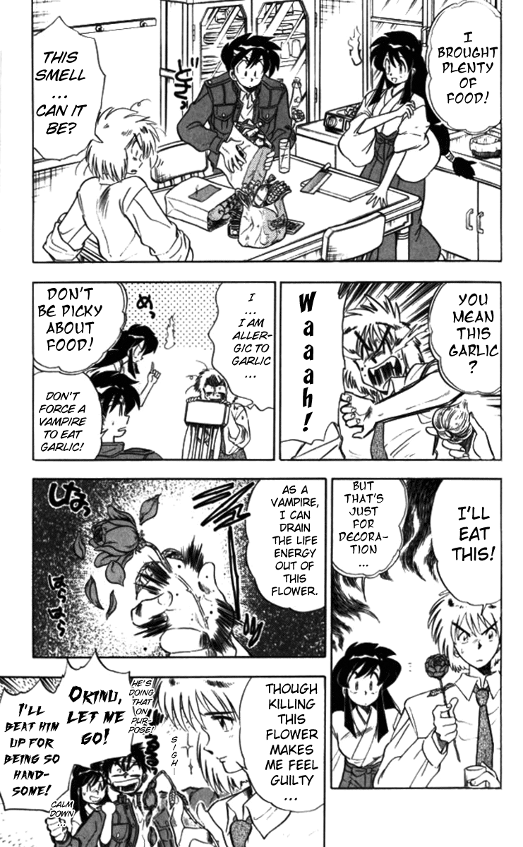 Ghost Sweeper Mikami Chapter 9.8 page 9 - Vol.9 Chapter 8: Report 8 - He Who Dances with Vegetables!!