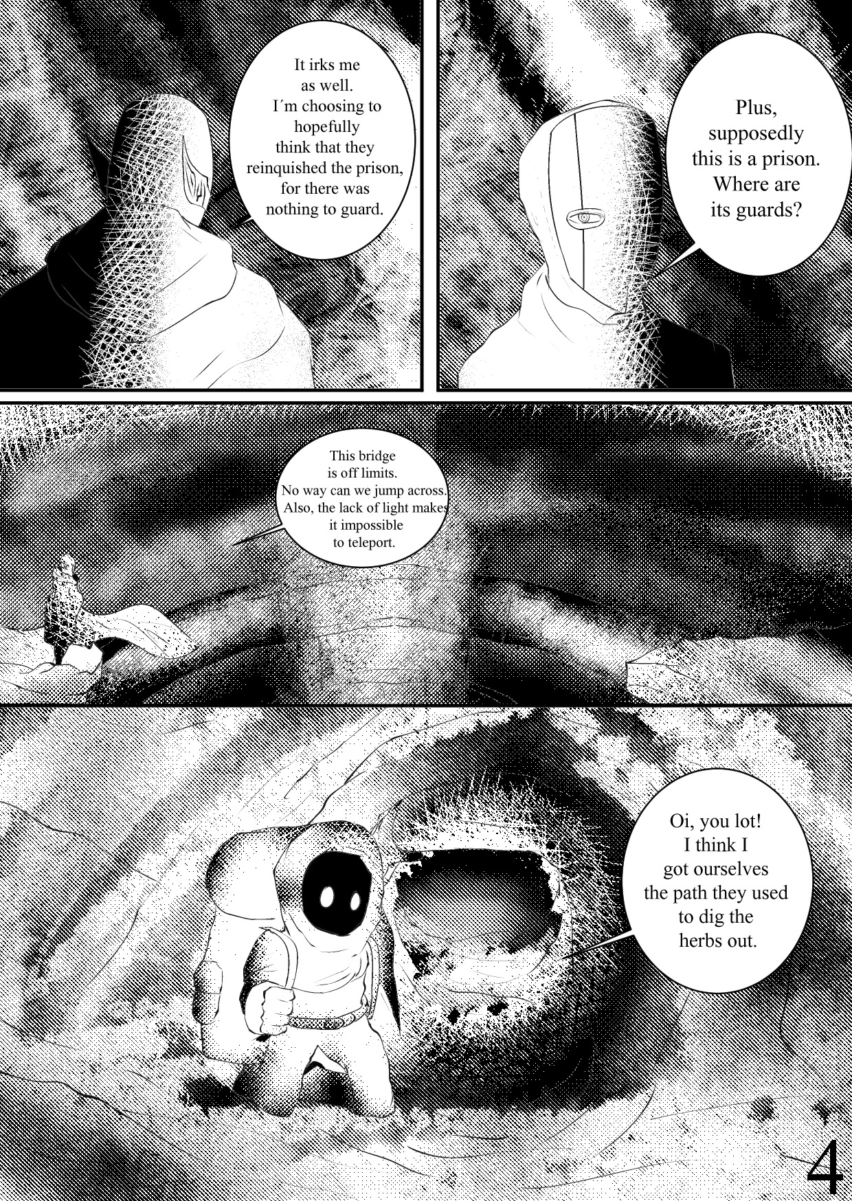 GhostApocalypse Chapter 12 page 5 - Chapter 12: Into the Depths