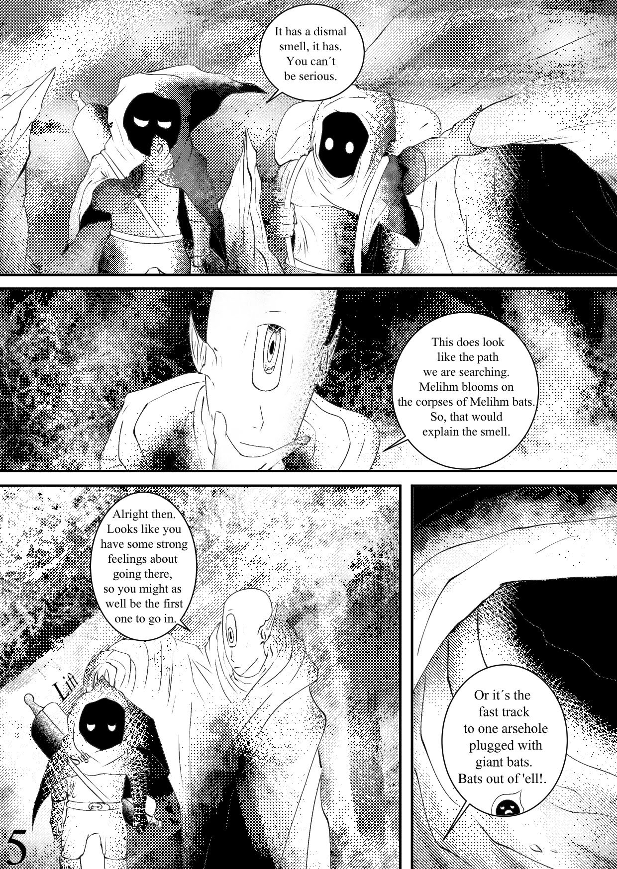 GhostApocalypse Chapter 12 page 6 - Chapter 12: Into the Depths