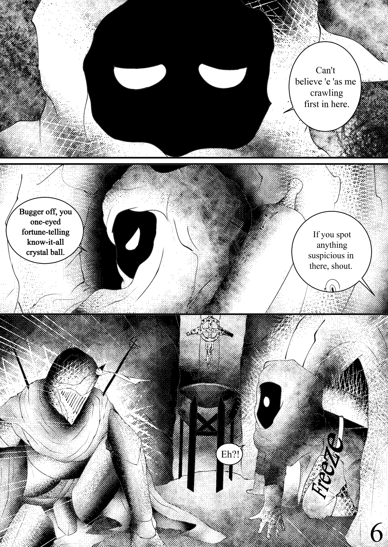 GhostApocalypse Chapter 12 page 7 - Chapter 12: Into the Depths