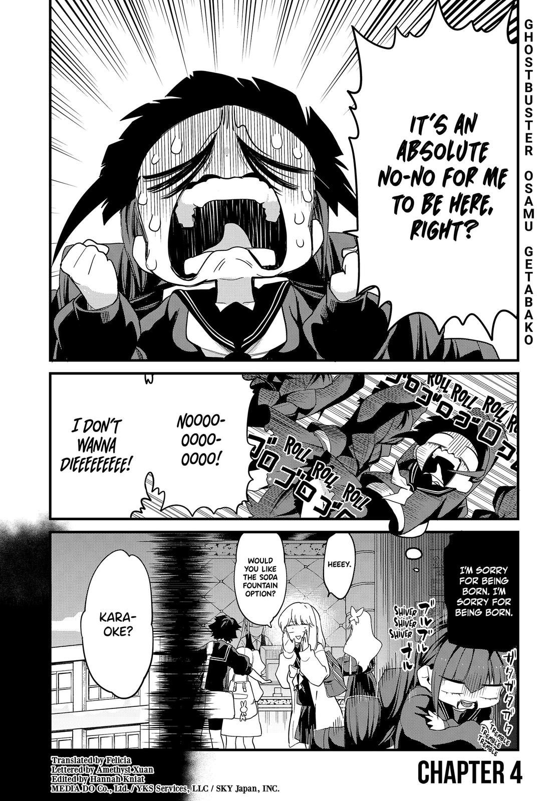 Ghostbuster Osamu Chapter 4 page 1 - Chapter 4