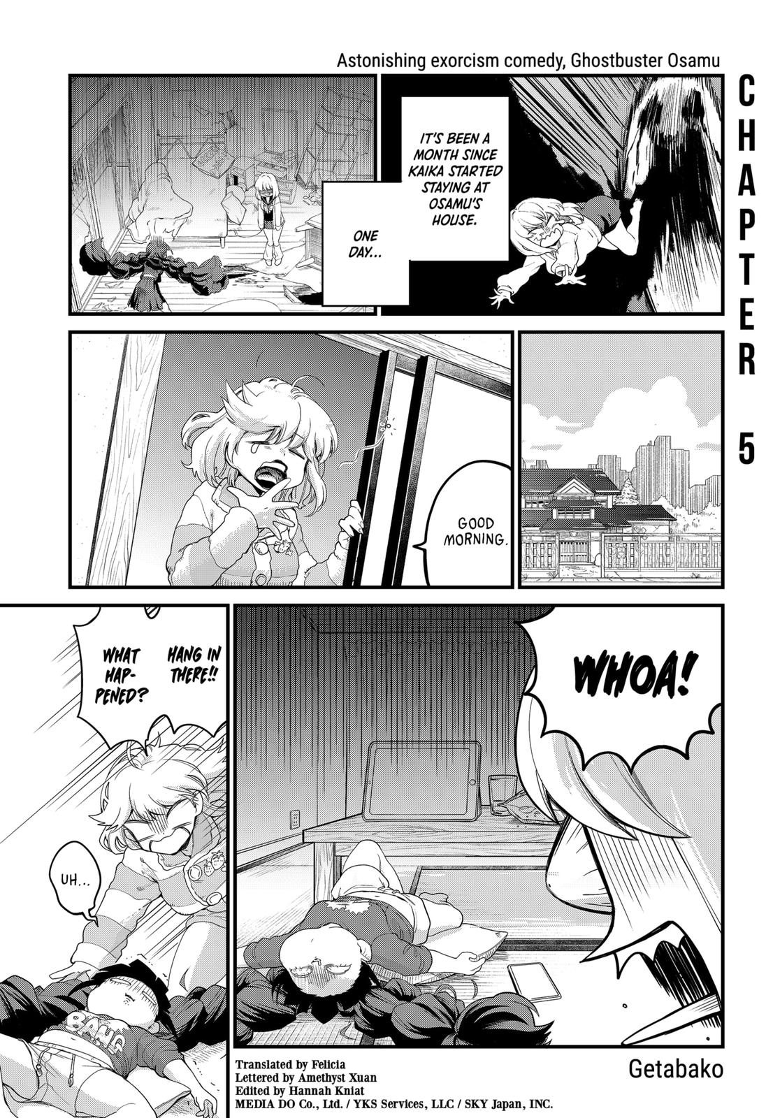 Ghostbuster Osamu Chapter 5 page 1 - Chapter 5