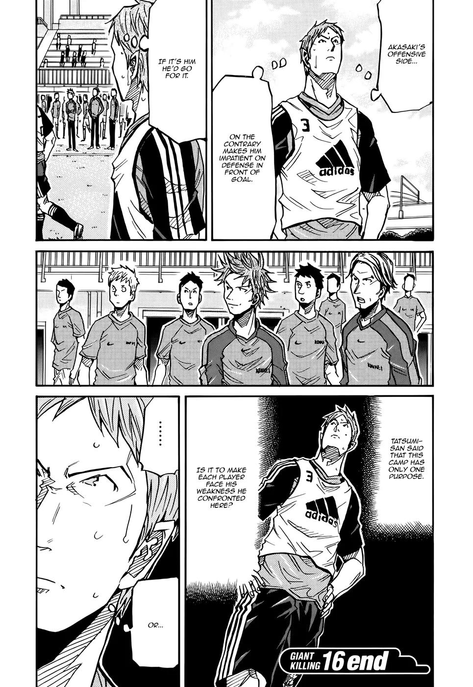 Giant Killing Chapter 157 page 20 - Chapter 157