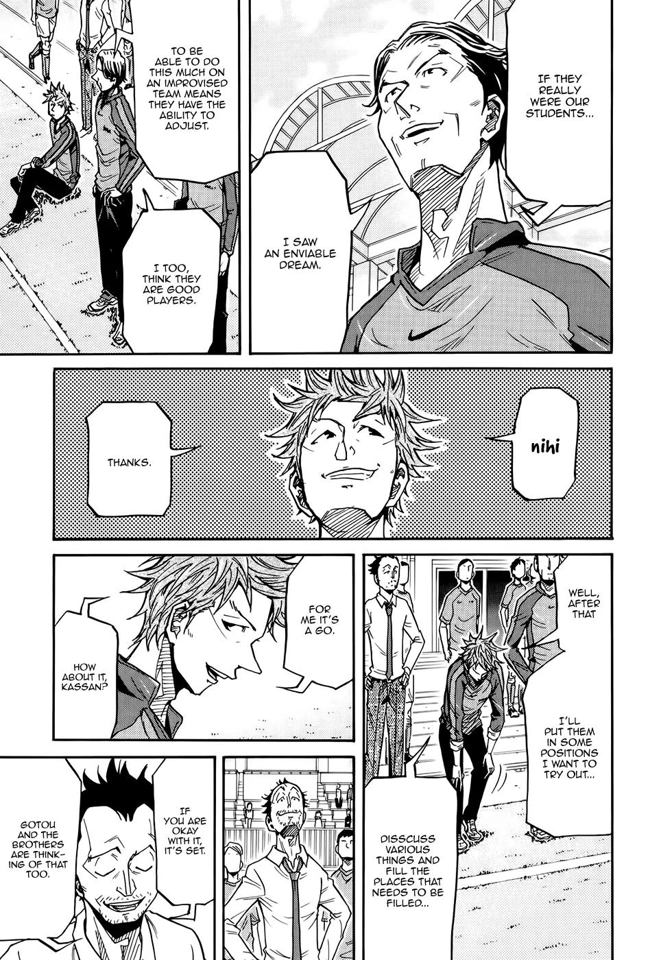 Giant Killing Chapter 161 page 19 - Chapter 161