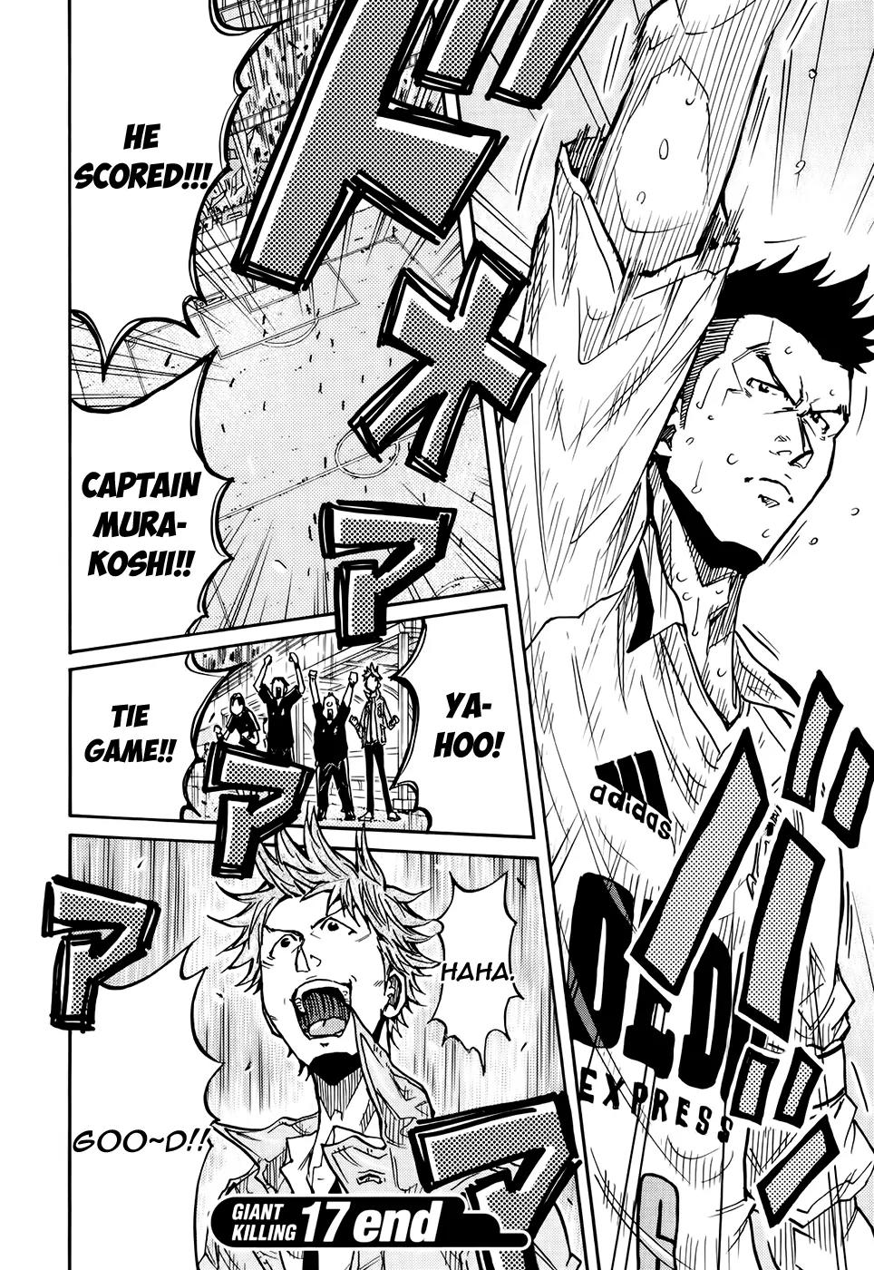 Giant Killing Chapter 167 page 21 - Chapter 167