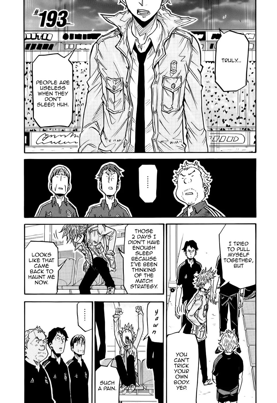 Giant Killing Chapter 193 page 2 - Chapter 193