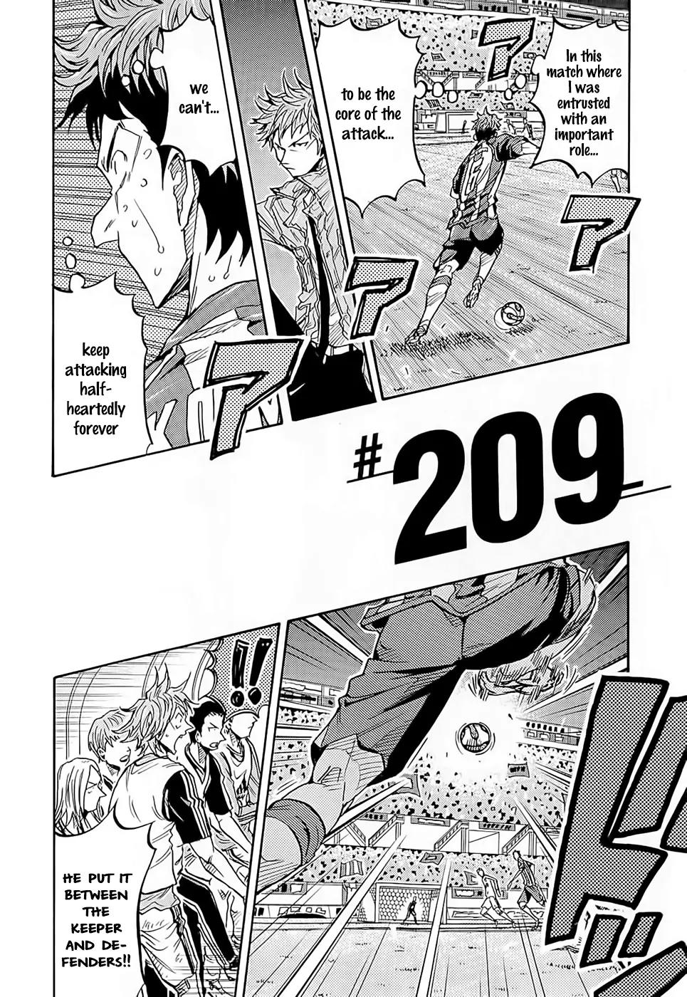 Giant Killing Chapter 209 page 3 - Chapter 209