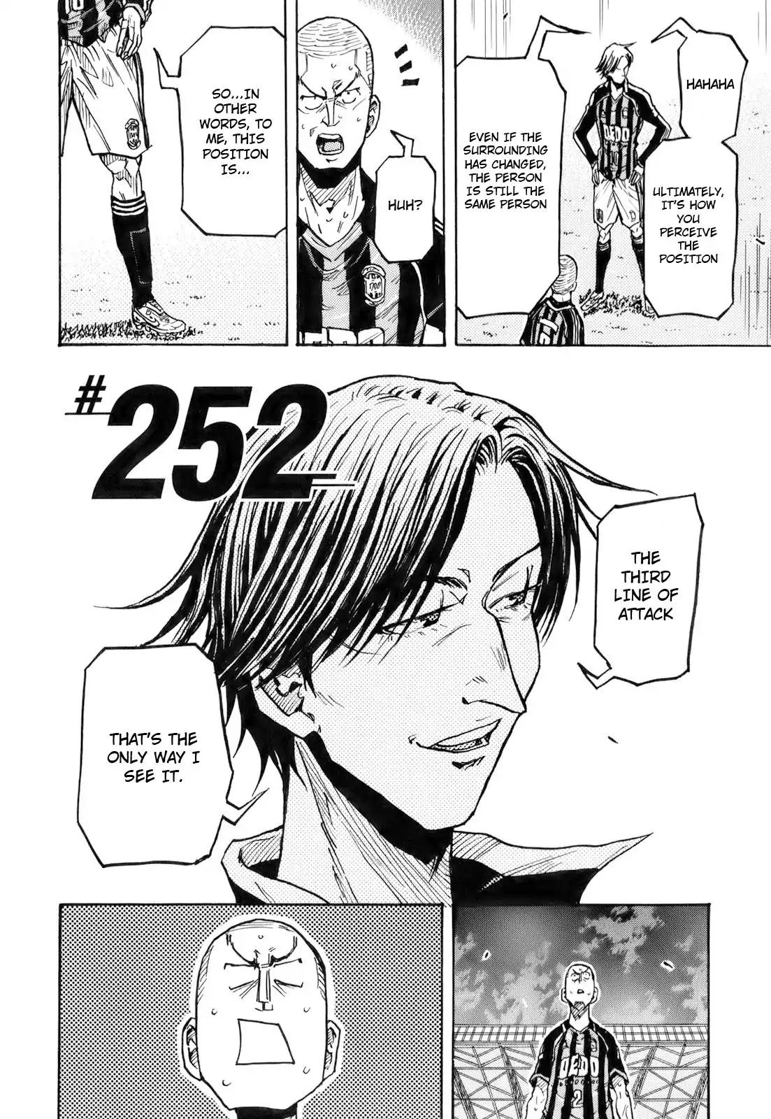 Giant Killing Chapter 252 page 2 - Chapter 252