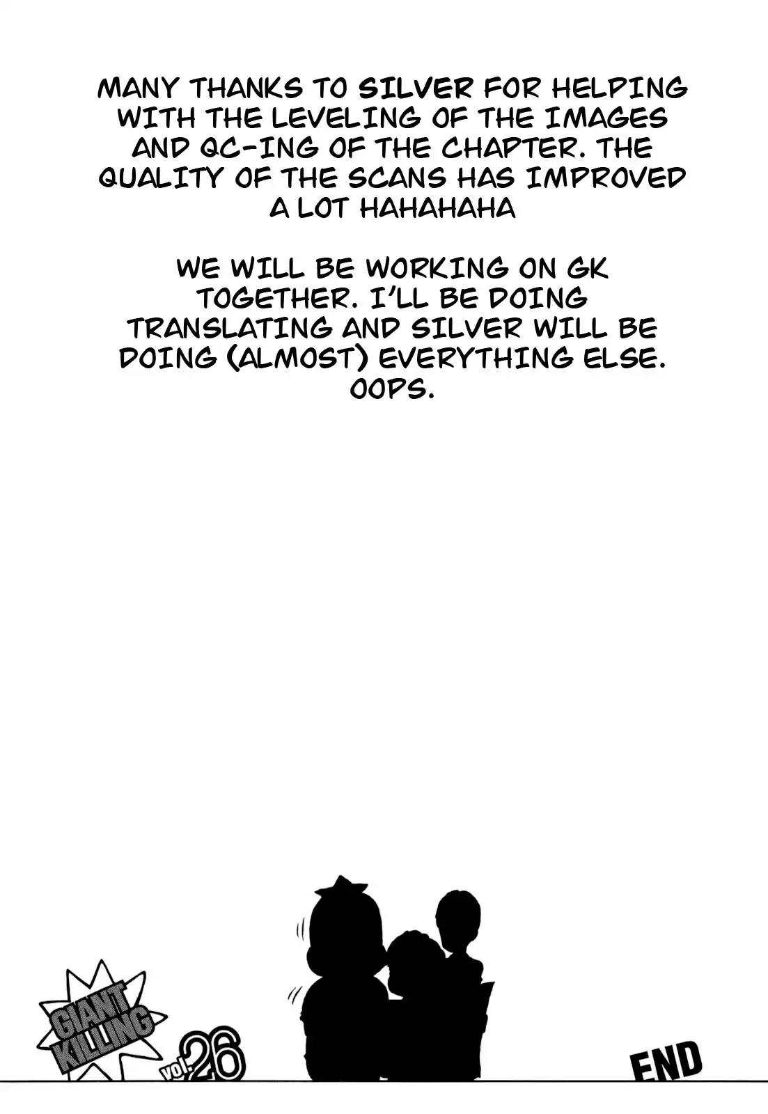 Giant Killing Chapter 257 page 27 - Chapter 257