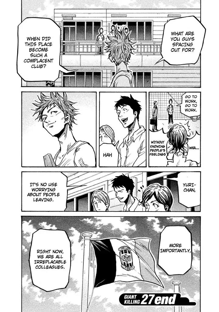 Giant Killing Chapter 267 page 20 - Chapter 267