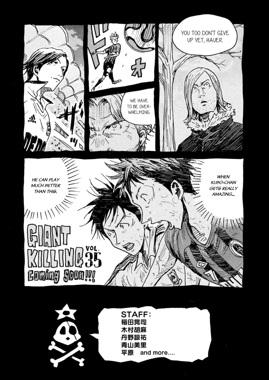 Giant Killing Chapter 337 page 20 - Chapter 337