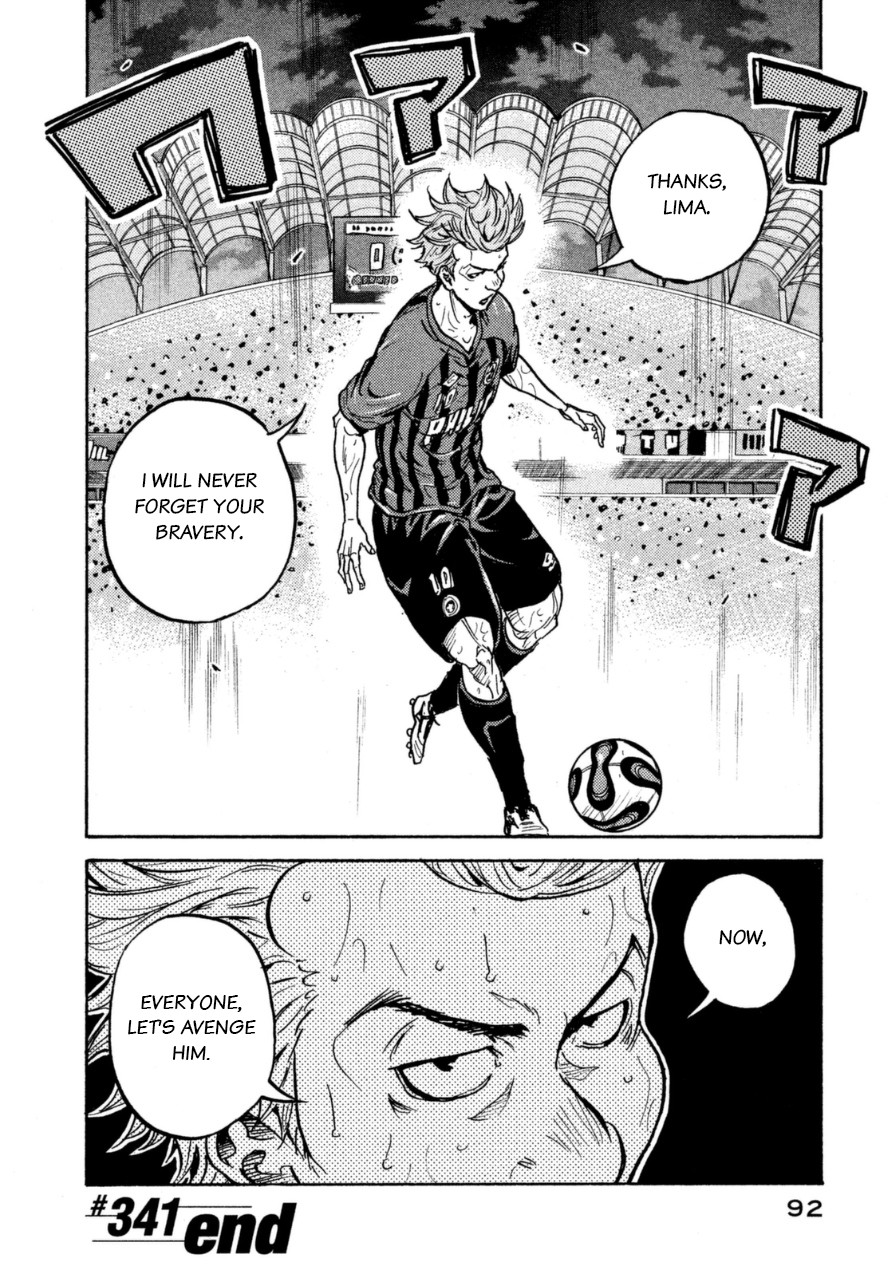 Giant Killing Chapter 341 page 22 - Chapter 341