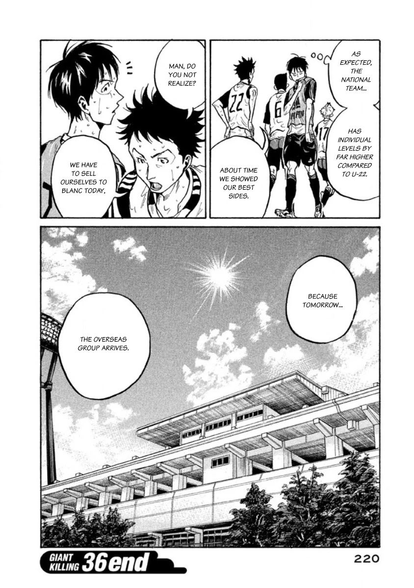 Giant Killing Chapter 357 page 19 - Chapter 357