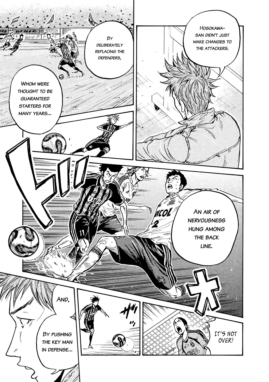 Giant Killing Chapter 389 page 11 - Chapter 389
