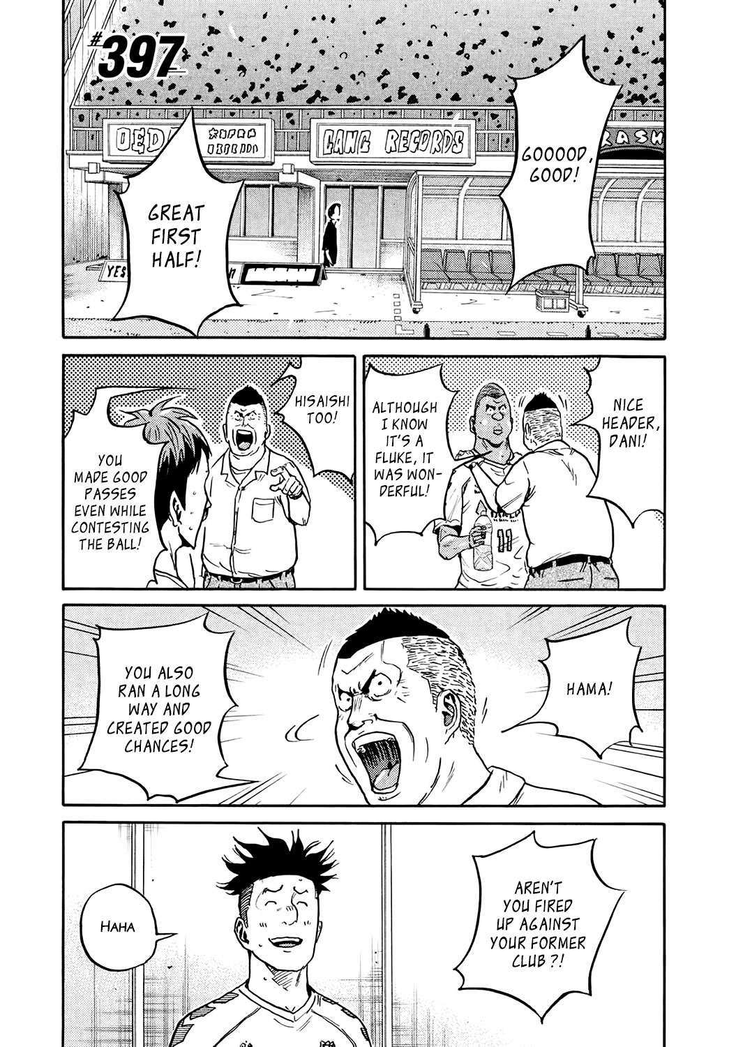 Giant Killing Chapter 397 thumbnail