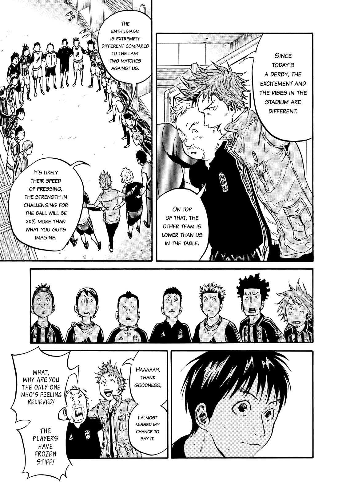 Giant Killing Chapter 412 page 13 - Chapter 412