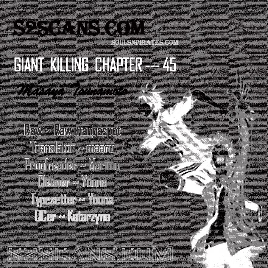 Giant Killing Chapter 45 page 1 - Chapter 45
