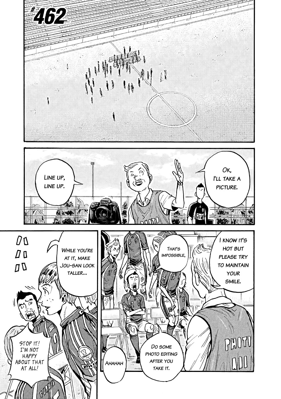 Giant Killing Chapter 462 page 1 - Chapter 462