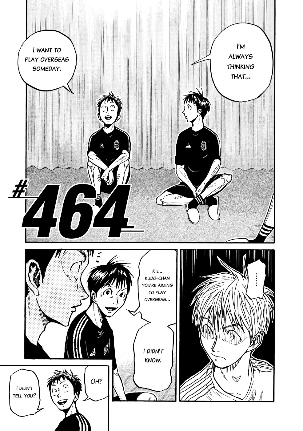 Giant Killing Chapter 464 page 1 - Chapter 464
