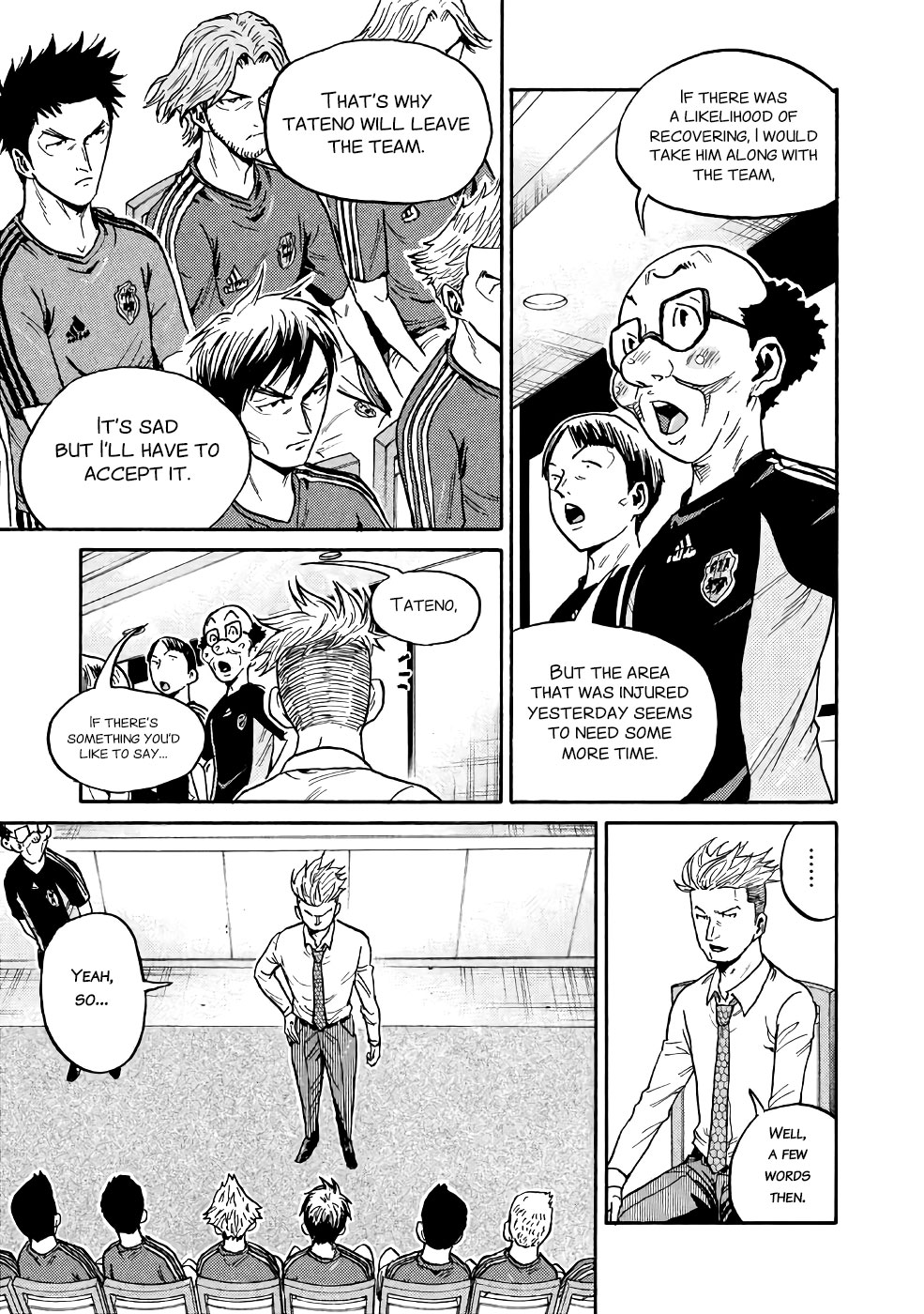Giant Killing Chapter 464 page 9 - Chapter 464