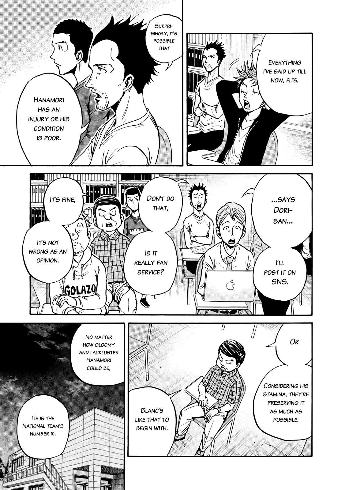 Giant Killing Chapter 471 page 9 - Chapter 471