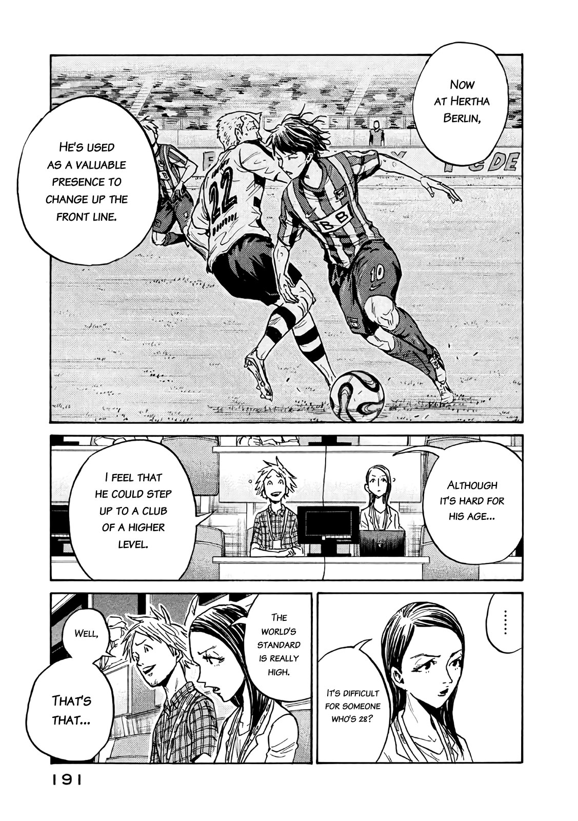 Giant Killing Chapter 476 page 11 - Chapter 476
