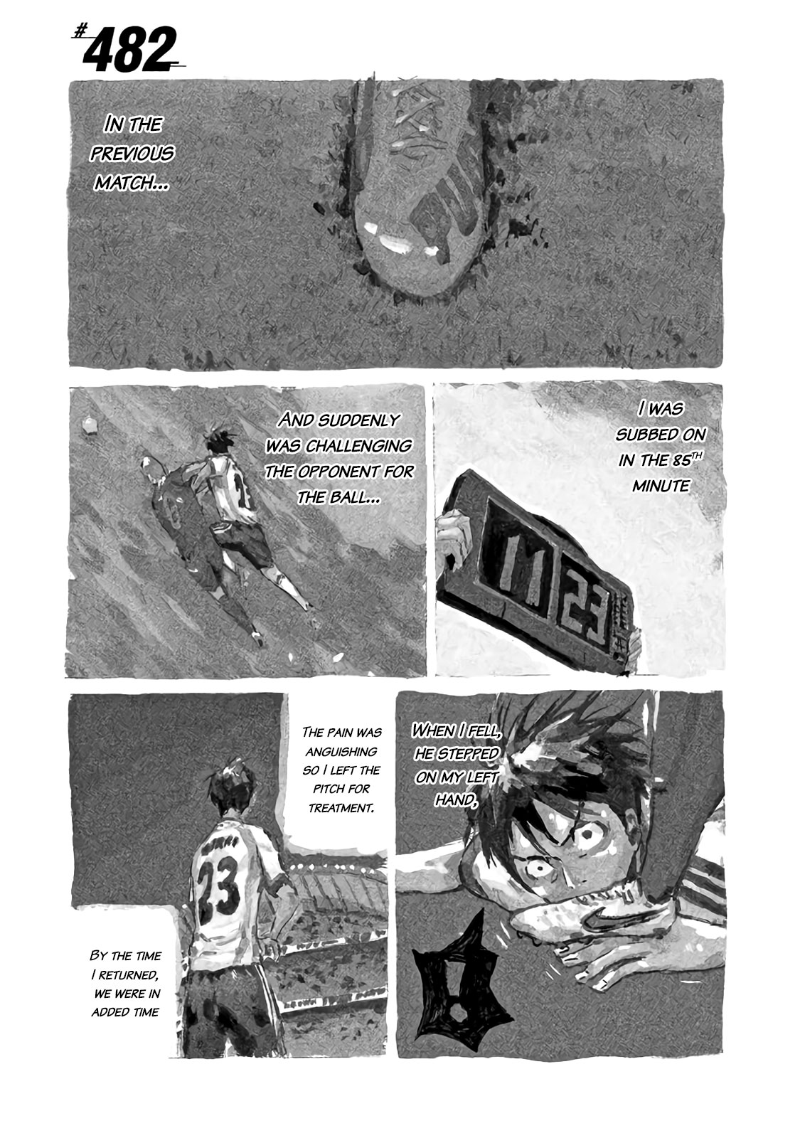 Giant Killing Chapter 482 page 1 - Chapter 482