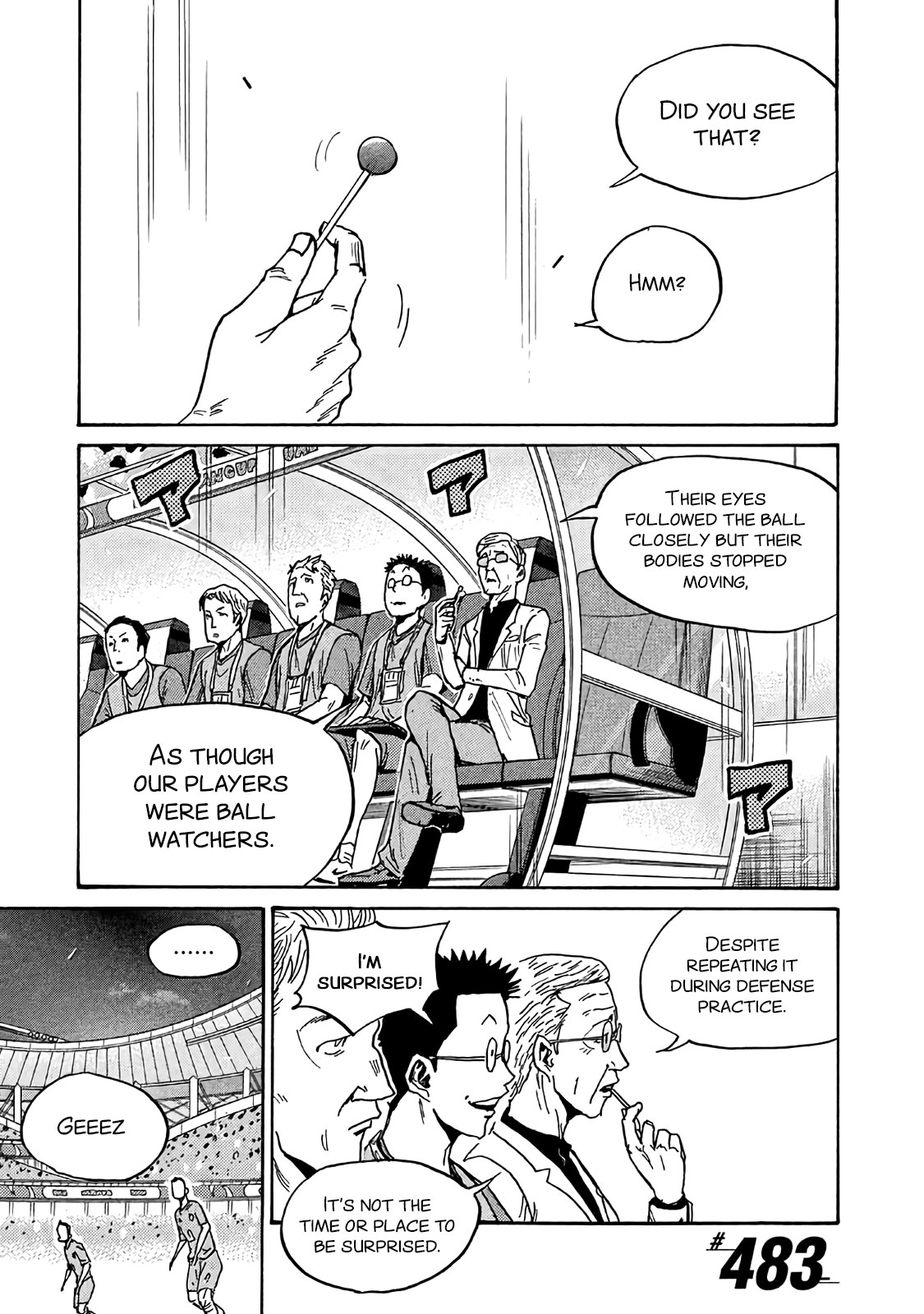 Giant Killing Chapter 483 page 1 - Chapter 483