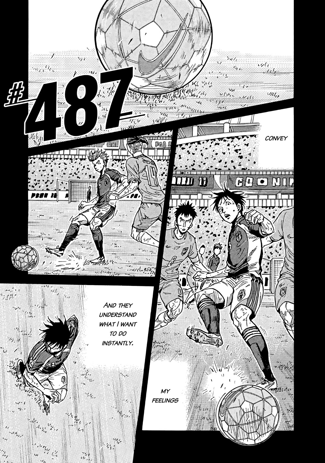 Giant Killing Chapter 487 page 1 - Chapter 487