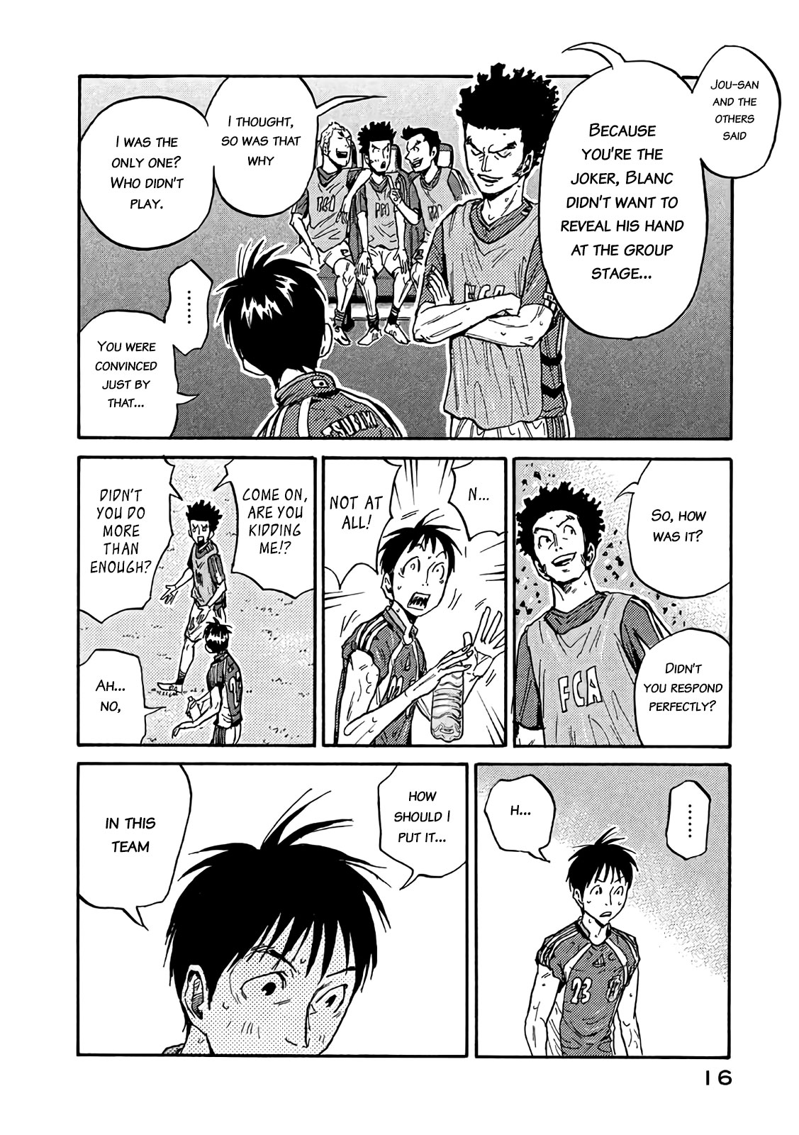 Giant Killing Chapter 488 page 17 - Chapter 488