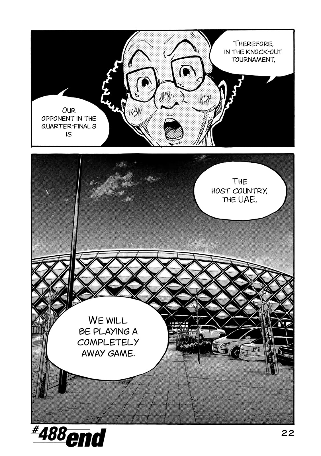 Giant Killing Chapter 488 page 23 - Chapter 488