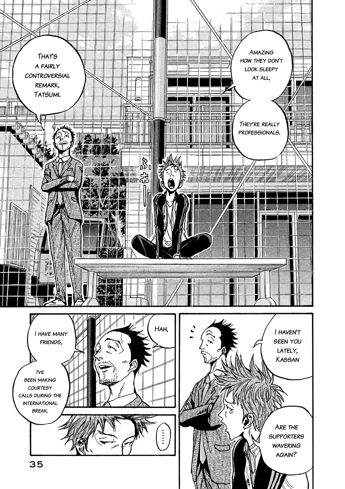 Giant Killing Chapter 489 page 11 - Chapter 489