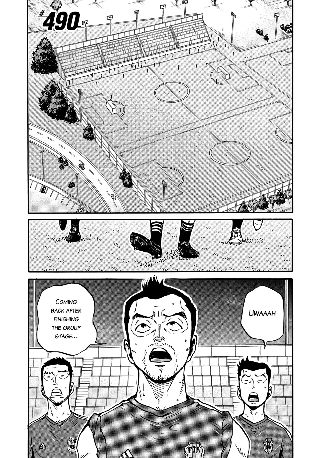 Giant Killing Chapter 490 page 1 - Chapter 490