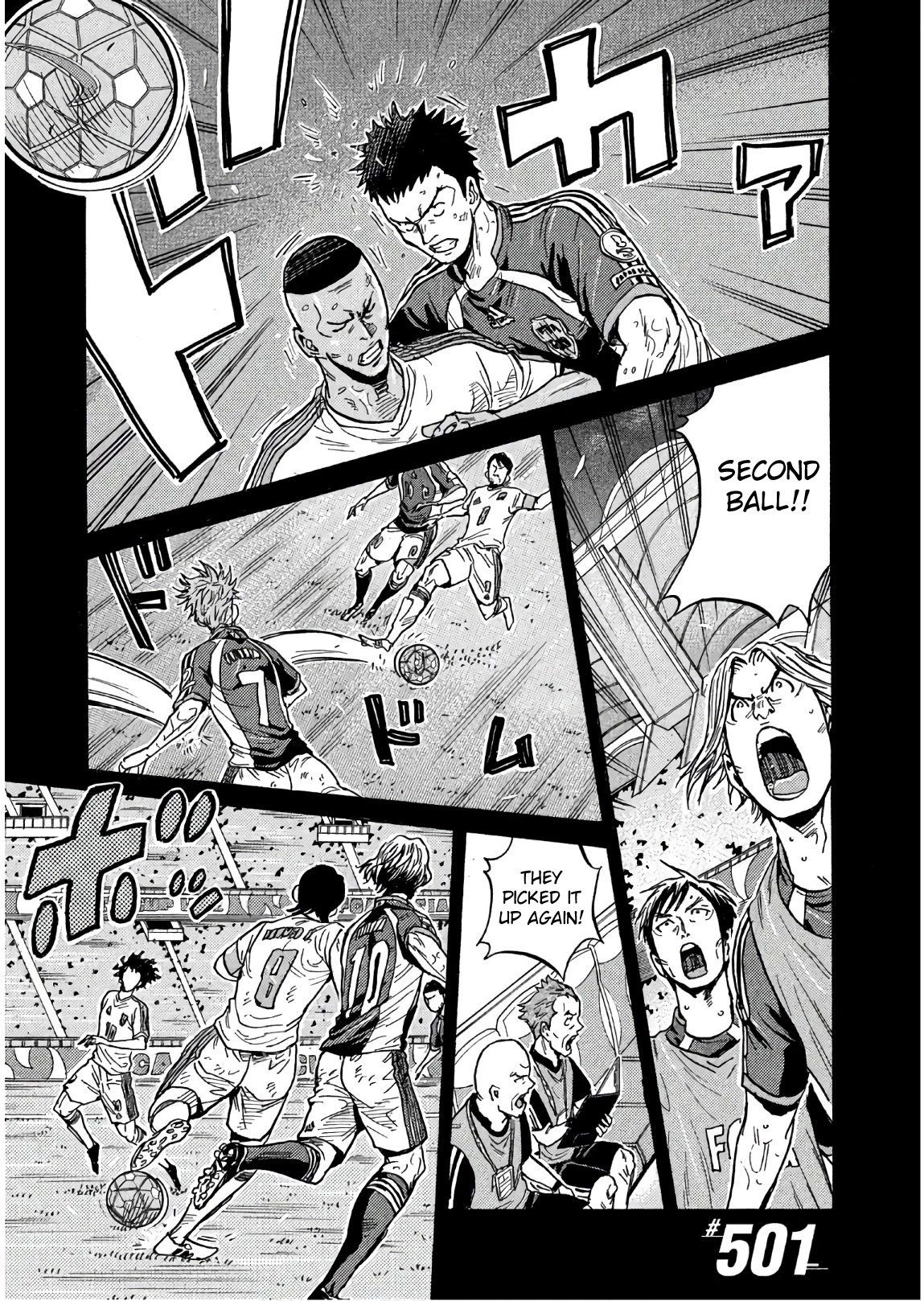 Giant Killing Chapter 501 page 1 - Chapter 501