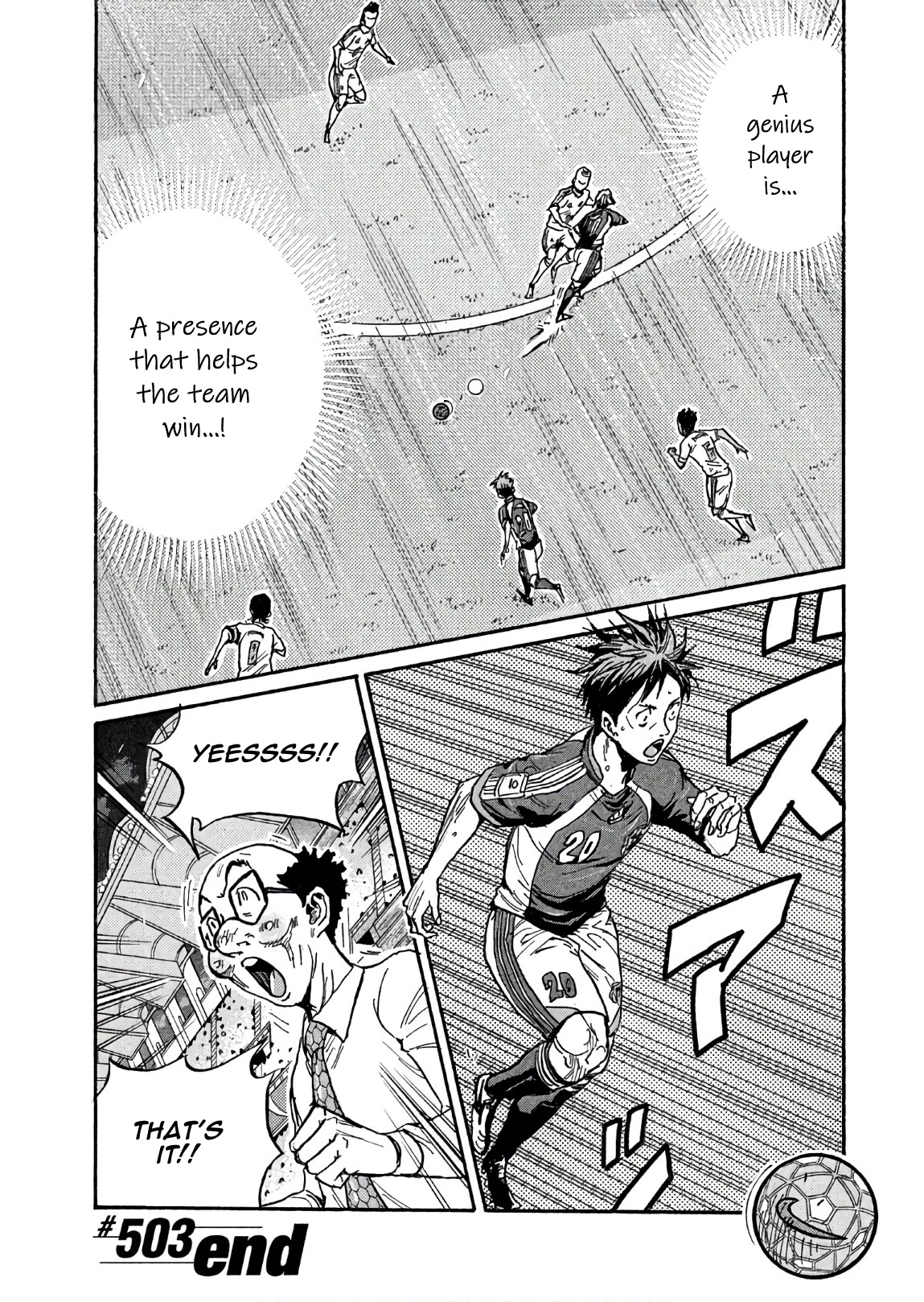 Giant Killing Chapter 503 page 20 - Chapter 503