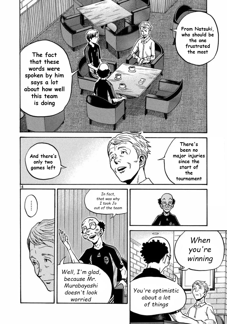 Giant Killing Chapter 517 page 15 - Chapter 517