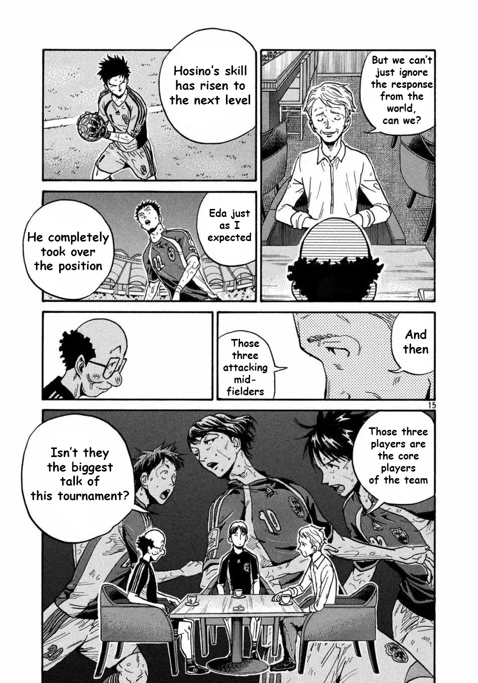 Giant Killing Chapter 517 page 16 - Chapter 517