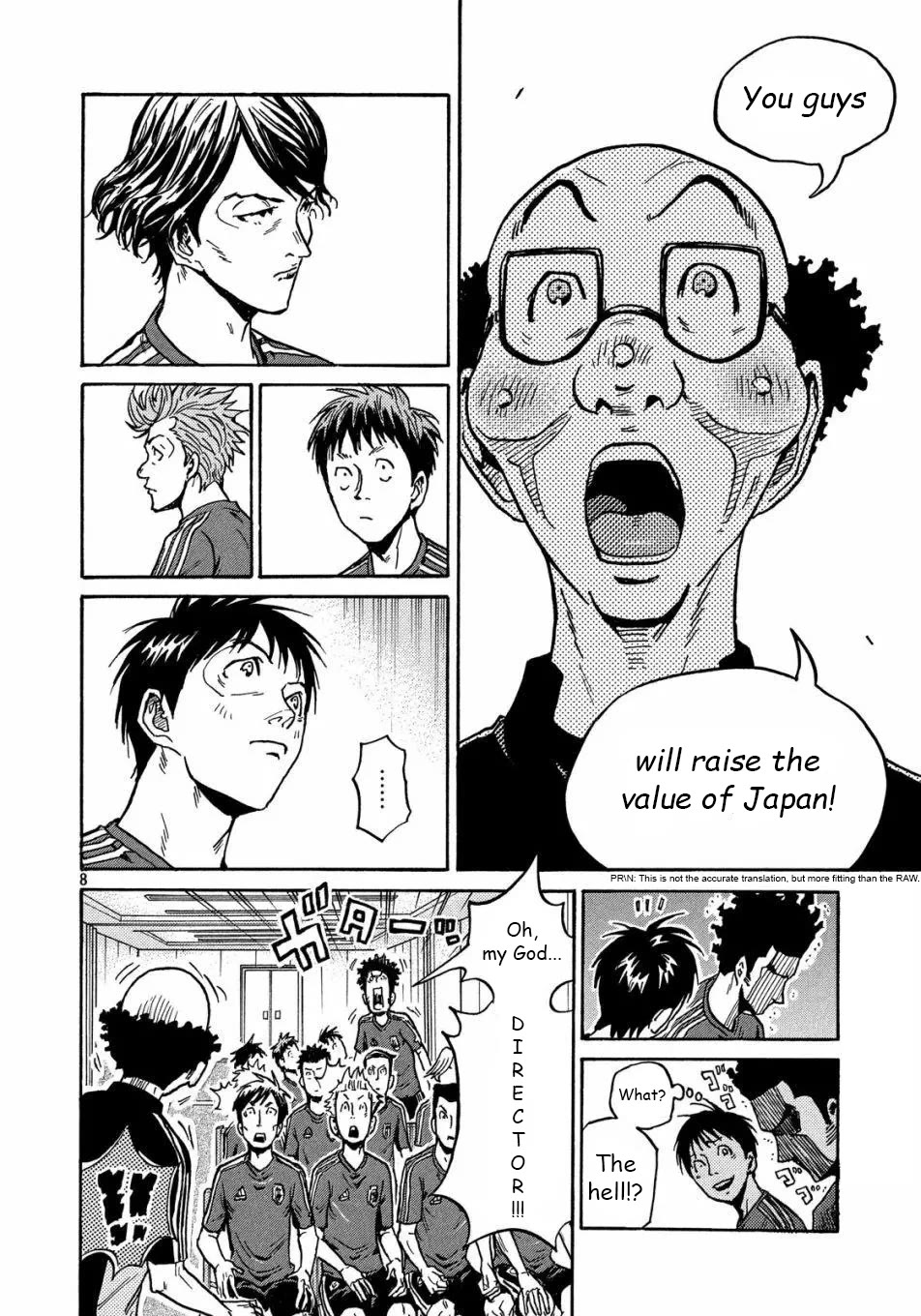 Giant Killing Chapter 517 page 9 - Chapter 517