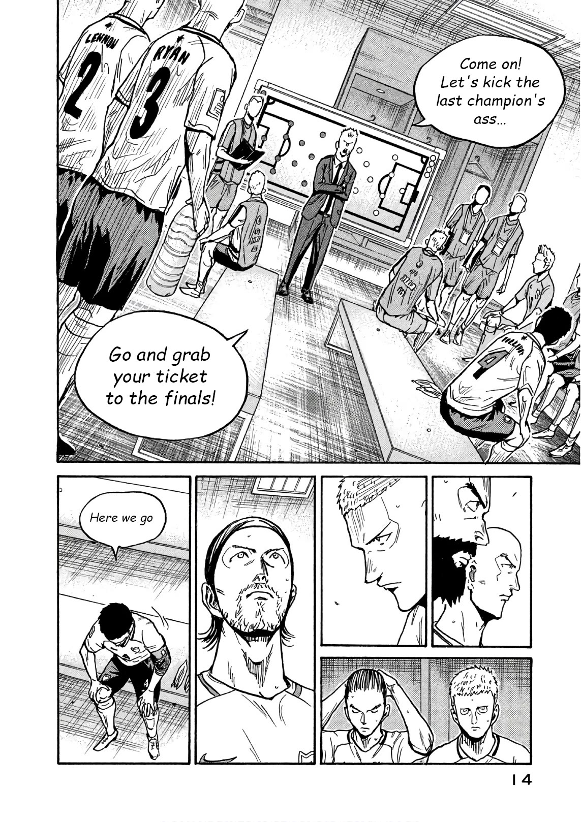 Giant Killing Chapter 518 page 14 - Chapter 518