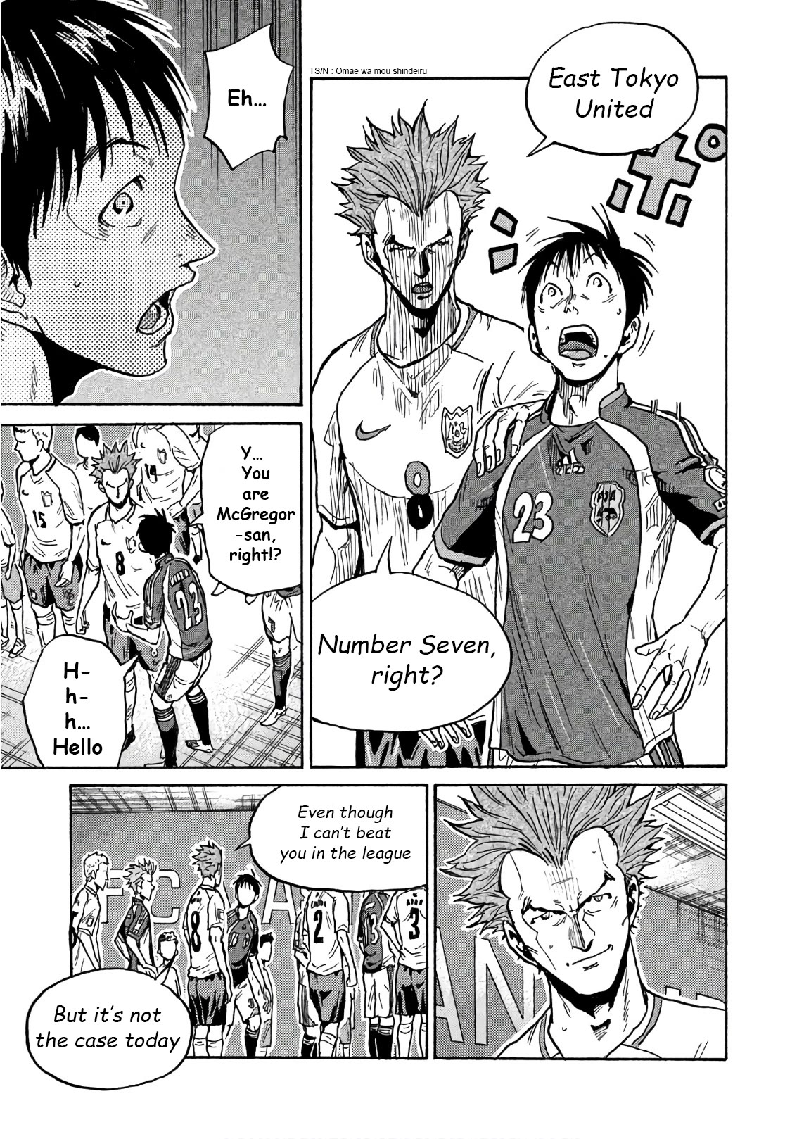 Giant Killing Chapter 518 page 19 - Chapter 518