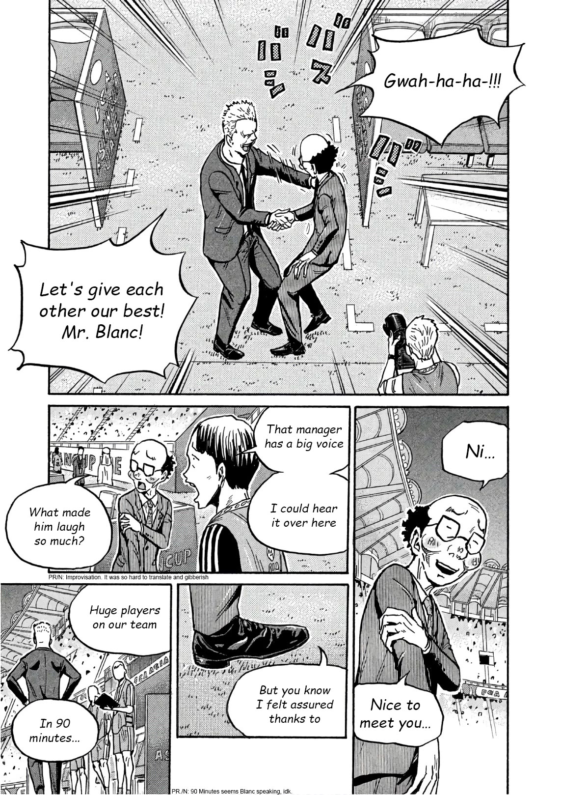 Giant Killing Chapter 519 page 12 - Chapter 519