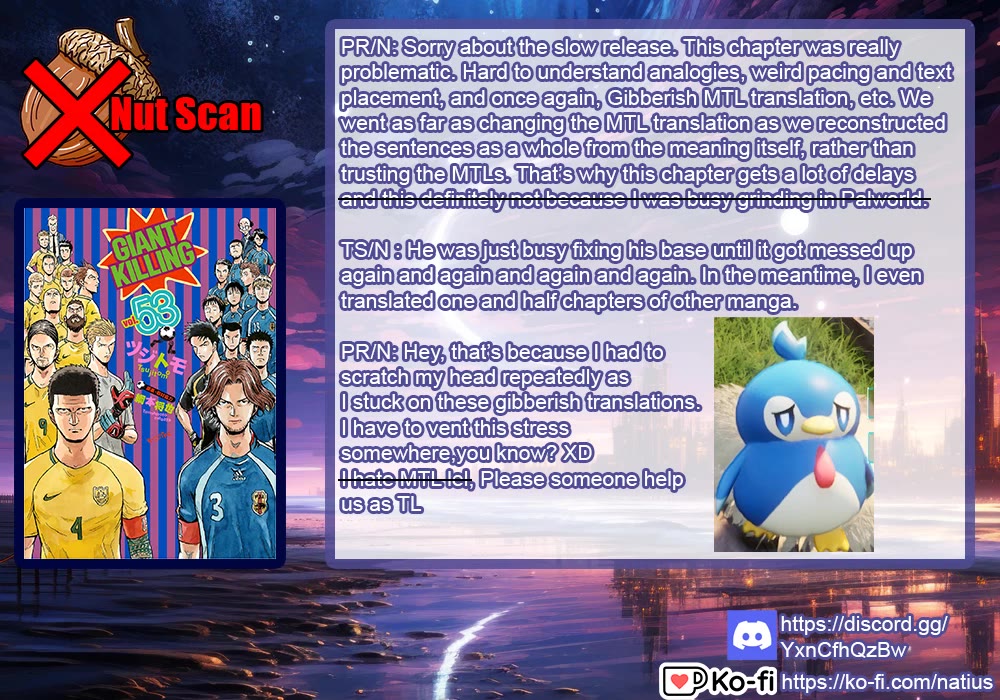 Giant Killing Chapter 519 page 23 - Chapter 519
