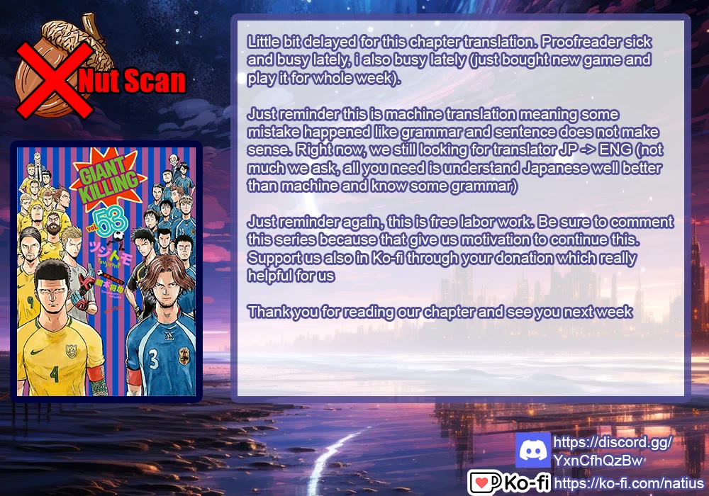 Giant Killing Chapter 522 page 23 - Chapter 522
