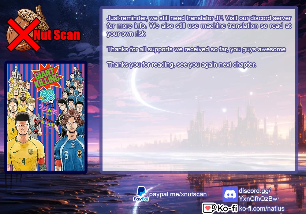 Giant Killing Chapter 525 page 22 - Chapter 525